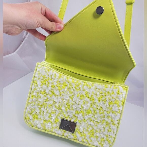 NWT$3,600 Bottega Veneta Signature Boucle Mount Chain Shoulder Seagrass Bag - Picture 10 of 16